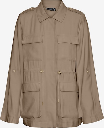 Parka mi-saison 'VMJAZZ' VERO MODA en beige : devant