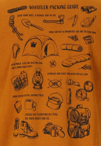 Whistler T-Shirt 'Caloot' in Orange