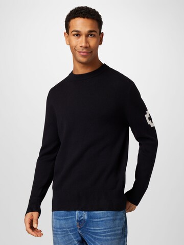 STRELLSON Sweater 'Tadeo' in Black: front