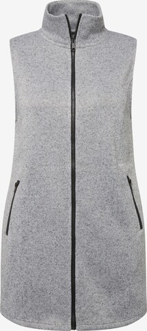 Gilet Ulla Popken en gris : devant