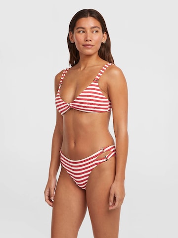 O'NEILL Сутиен с триъгълни чашки Бански тип бикини в червено