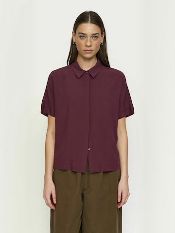 Soft Rebels Shirt ' SRFreedom ' in Rood: voorkant