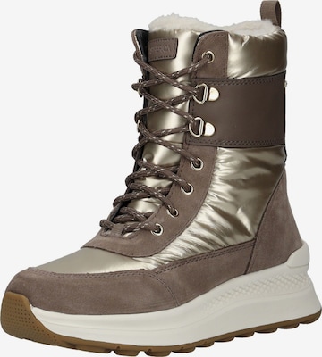 GEOX Stivaletto stringato in Marrone ABOUT YOU