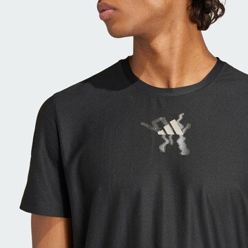 T-Shirt fonctionnel ADIDAS PERFORMANCE en noir