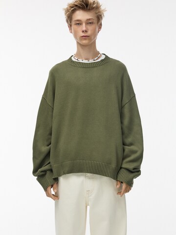 Pull&Bear Sweater in Green