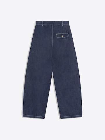 Bershka Barrel Redős farmer - kék