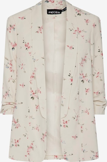 Švarkas 'PCBosella' iš PIECES, spalva – šviesiai mėlyna / žalia / šviesiai rožinė / vilnos balta, Prekių apžvalga