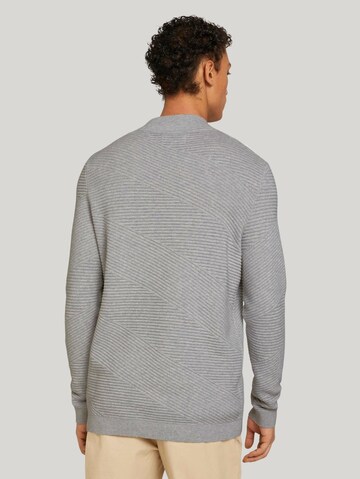 TOM TAILOR DENIM Pullover in Grau