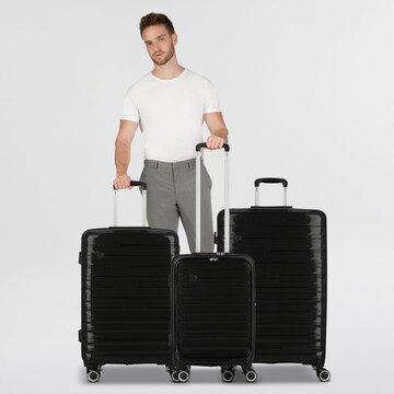Set di valigie 'Madrid' di cocoono in nero