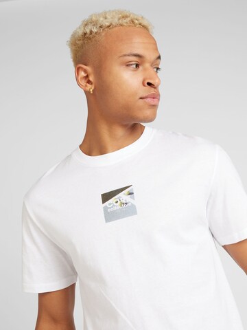 T-Shirt 'BERLIN' JACK & JONES en blanc