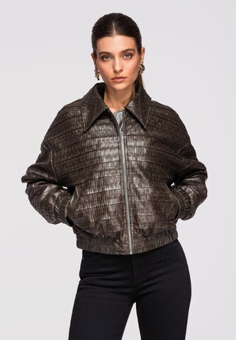 Ombre Tussenjas in Bruin