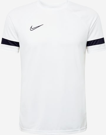 NIKE Toiminnallinen paita värissä valkoinen: edessä