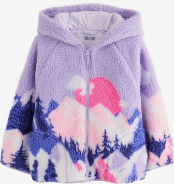 purpurinė Next Flisinis džemperis: priekis