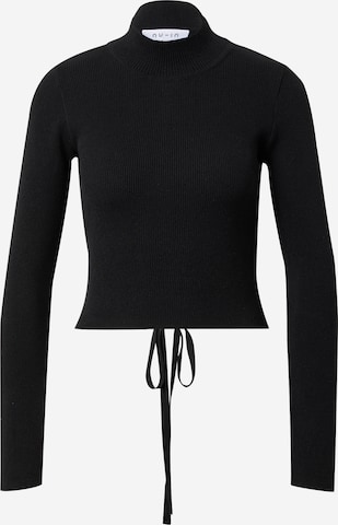 Pull-over NU-IN en noir : devant