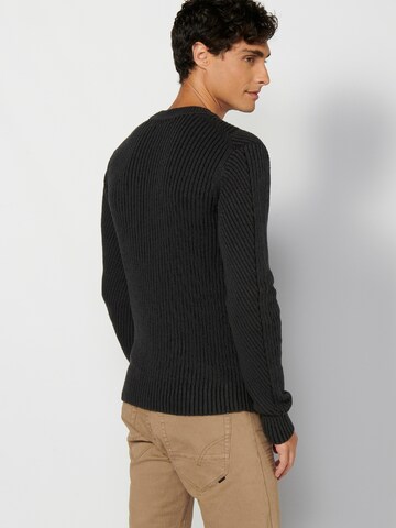 KOROSHI Pullover i sort