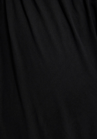 LASCANA Wide Leg Hose in Schwarz