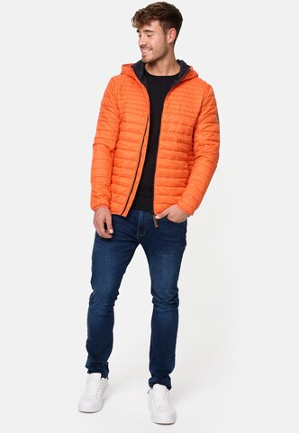 INDICODE JEANS Tussenjas 'Bowers' in Oranje