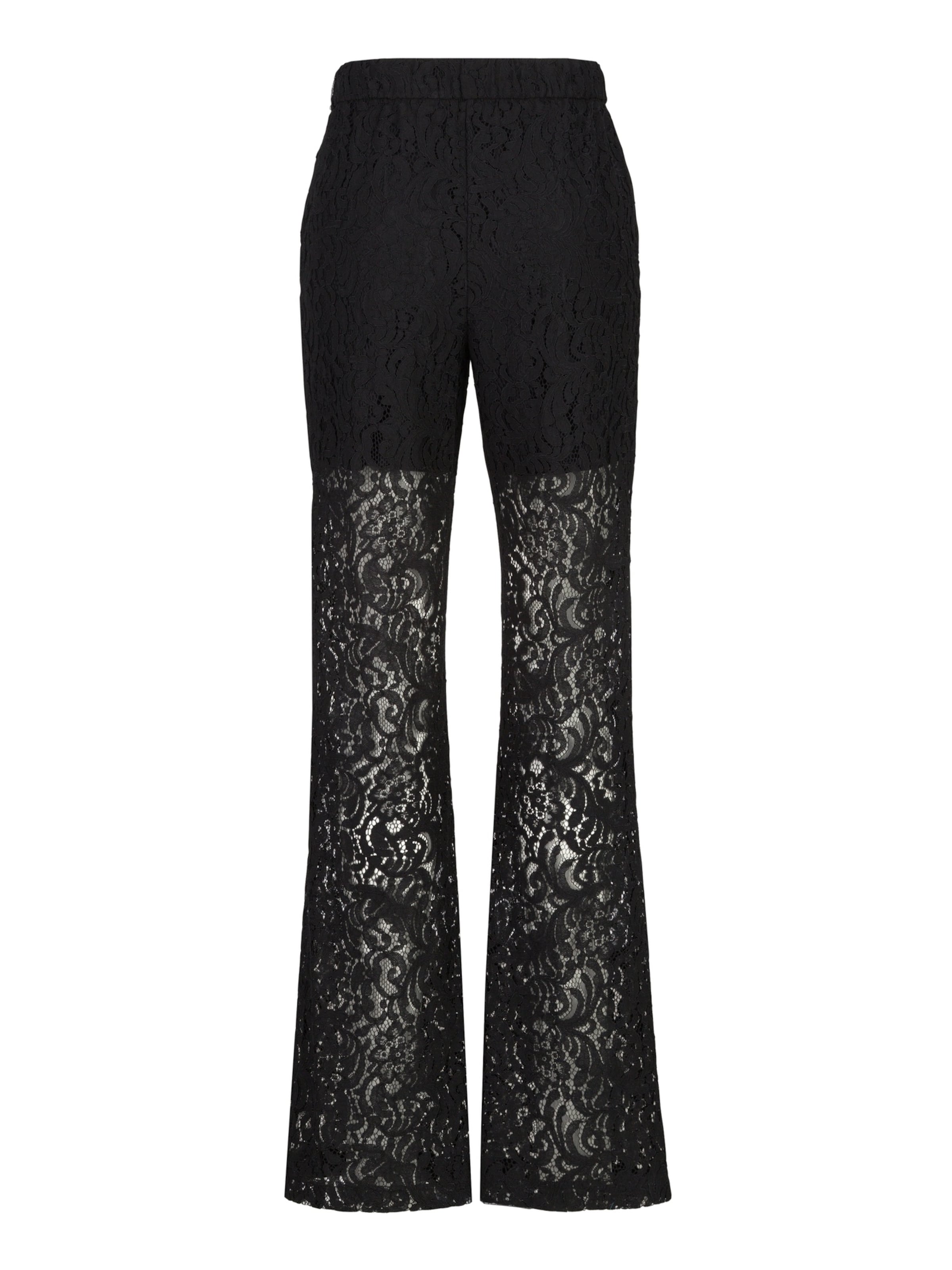 19V69 ITALIA Flared Broek in Zwart