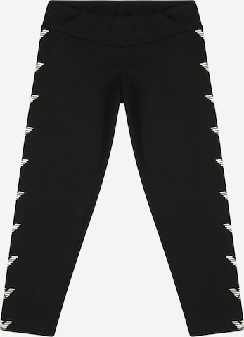 EA7 Emporio Armani Regular Pants in Black: front