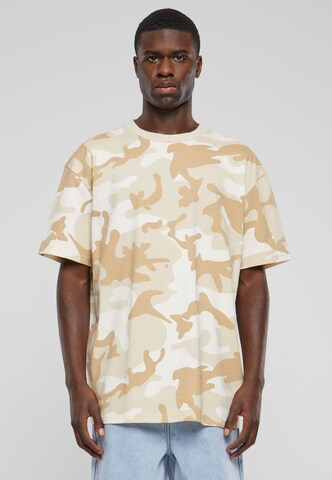 T-Shirt Urban Classics en beige : devant