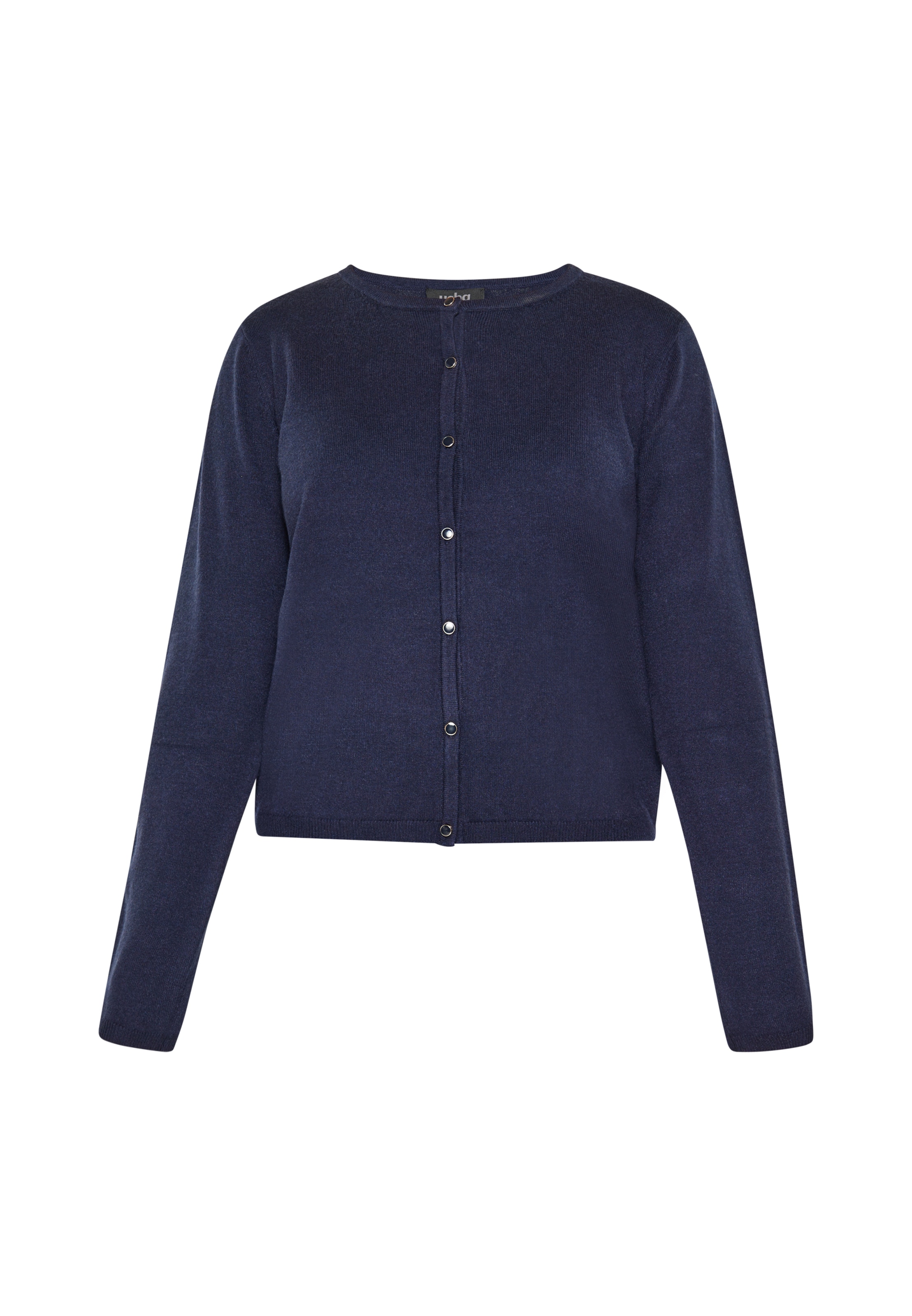 usha BLACK LABEL Gebreid vest in Blauw: voorkant