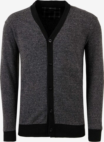 Buratti Knit Cardigan in Grey: front