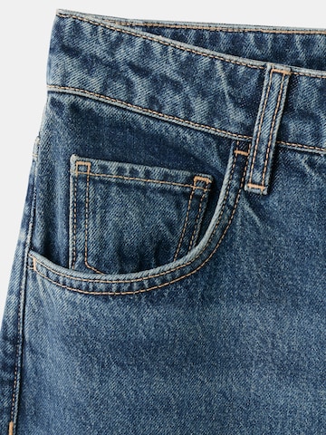 MANGO Bootcut Džínsy 'SELENA' - Modrá