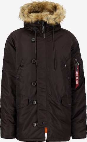 ALPHA INDUSTRIES Jacke 'N3B VF 59' in Braun: Vorderseite