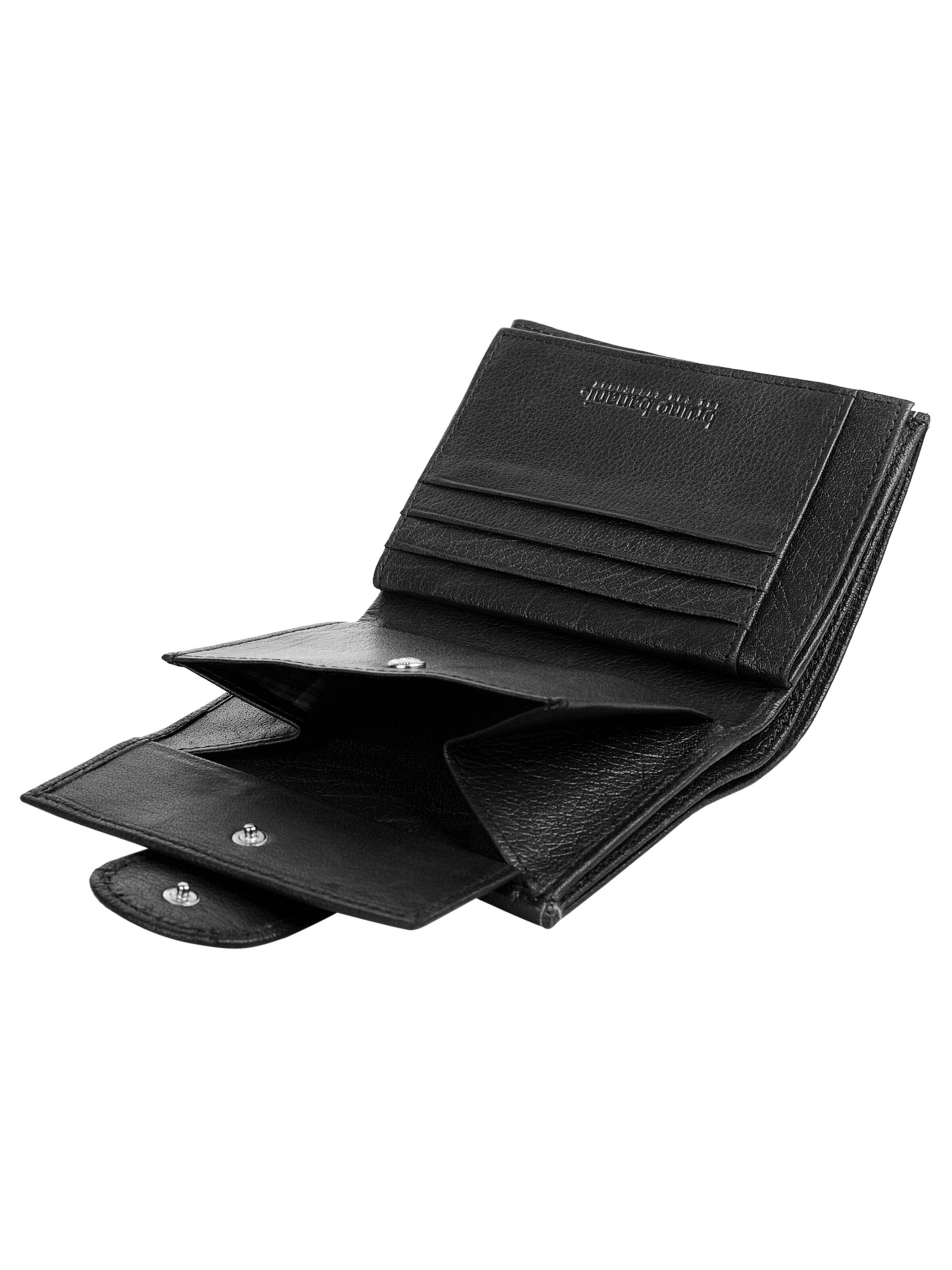 Bruno Banani Portemonnaie 'Bruno Banani Geldbörse'‌‌‌‌‌‌‌ in Schwarz