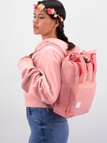 Manufaktur13 Backpack 'Mini Roll-Top DayPack' in Pink
