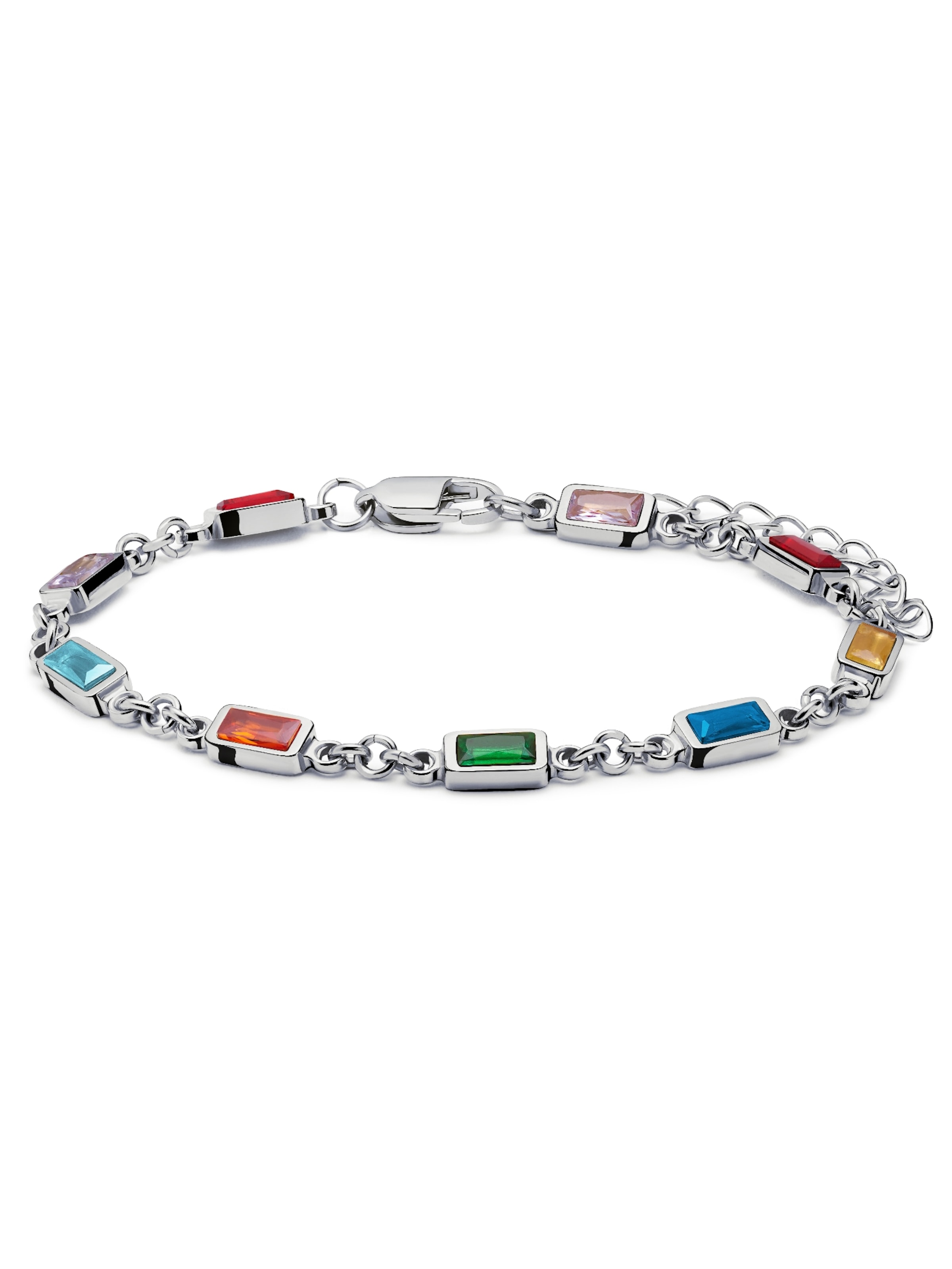 Arkai Bracelet 'Prism' in Silver: front