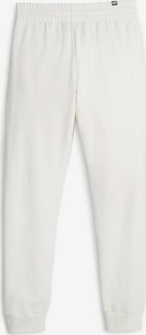 PUMA Tapered Παντελόνι σε λευκό