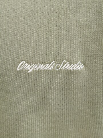 JACK & JONES Sweatshirt 'JORNorrebro' in Green