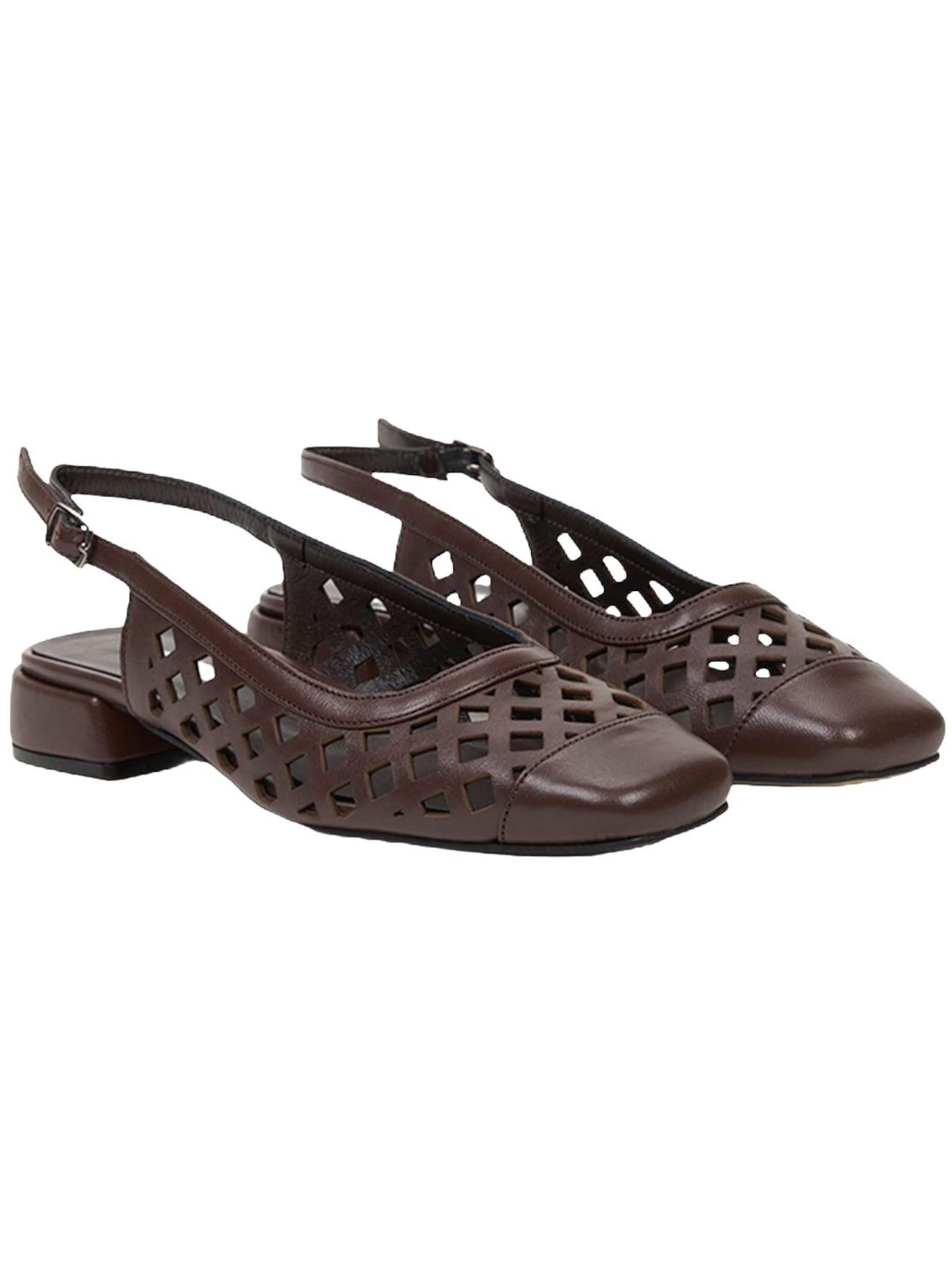 Desa Slingback pumps 'Ballerinen' in Brown