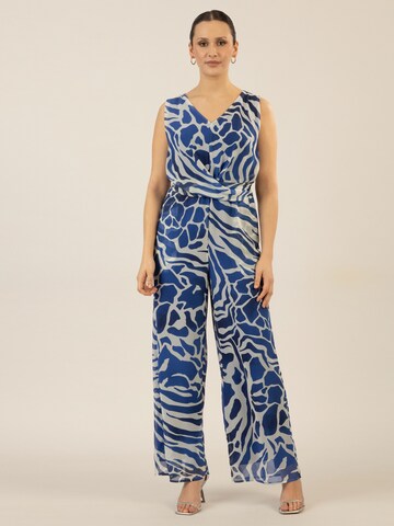 APART Overall aus Chiffon in Blau: Vorderseite