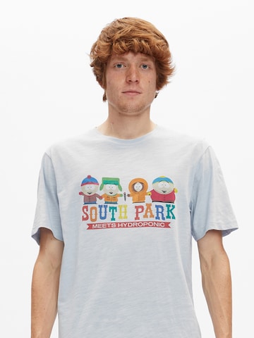 hydroponic - Camiseta 'Hydroponic x South Park Regular-Fit Crew Graphic T-Shirt' en azul: frente