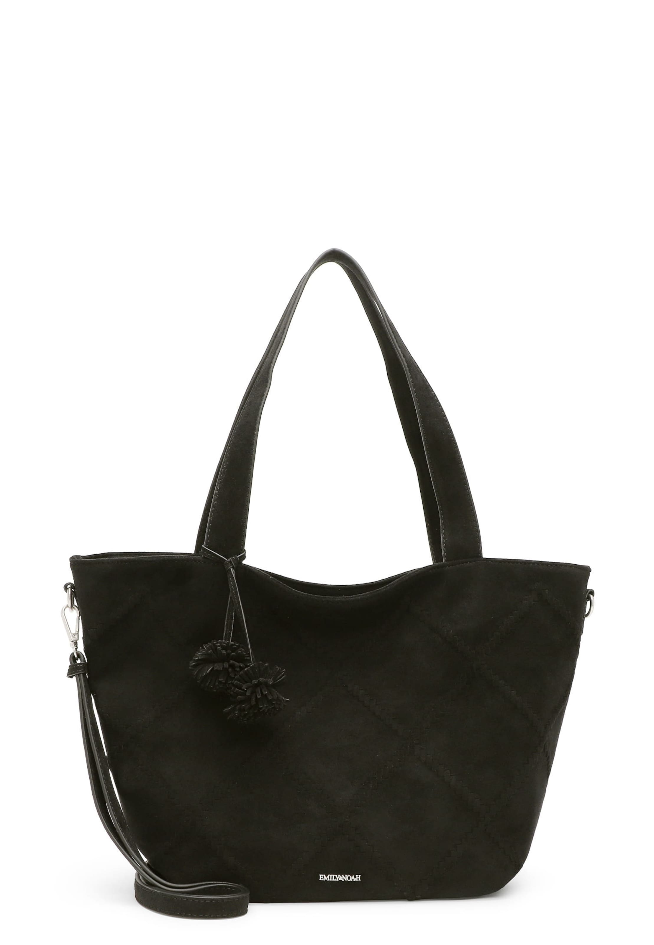 Emily & Noah Shopper 'Leanne' in Black: front