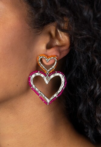 Boucles d'oreilles My Jewellery en argent : devant