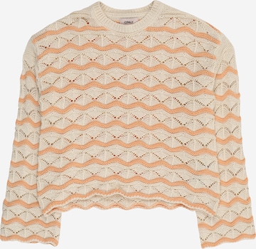 ONLY GIRLS - Jersey 'KOGDonna' en beige: frente
