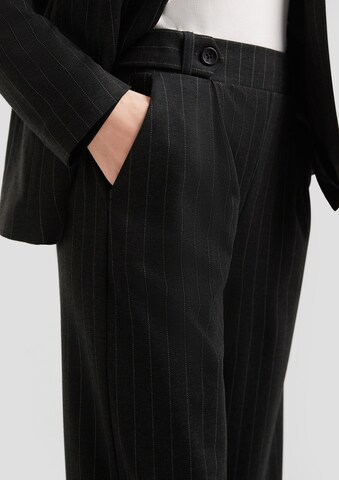 Regular Pantalon QS en noir