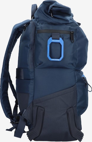 Piquadro Rucksack 'Corner ' in Blau