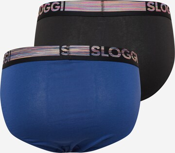 SLOGGI Slip 'men GO ABC Natural H' in Blau