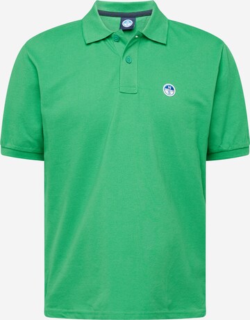 North Sails Poloshirt in Grün: predná strana