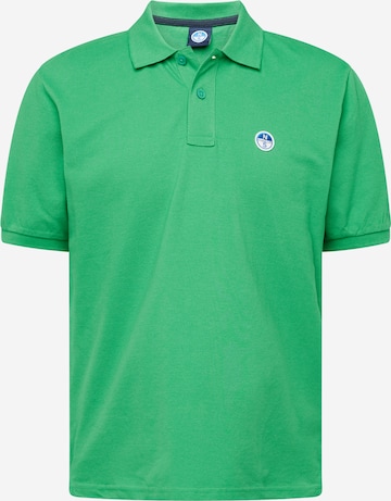 North Sails - Camiseta en verde: frente