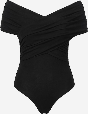 Tricou body 'Inga' de la studioselect pe negru: față