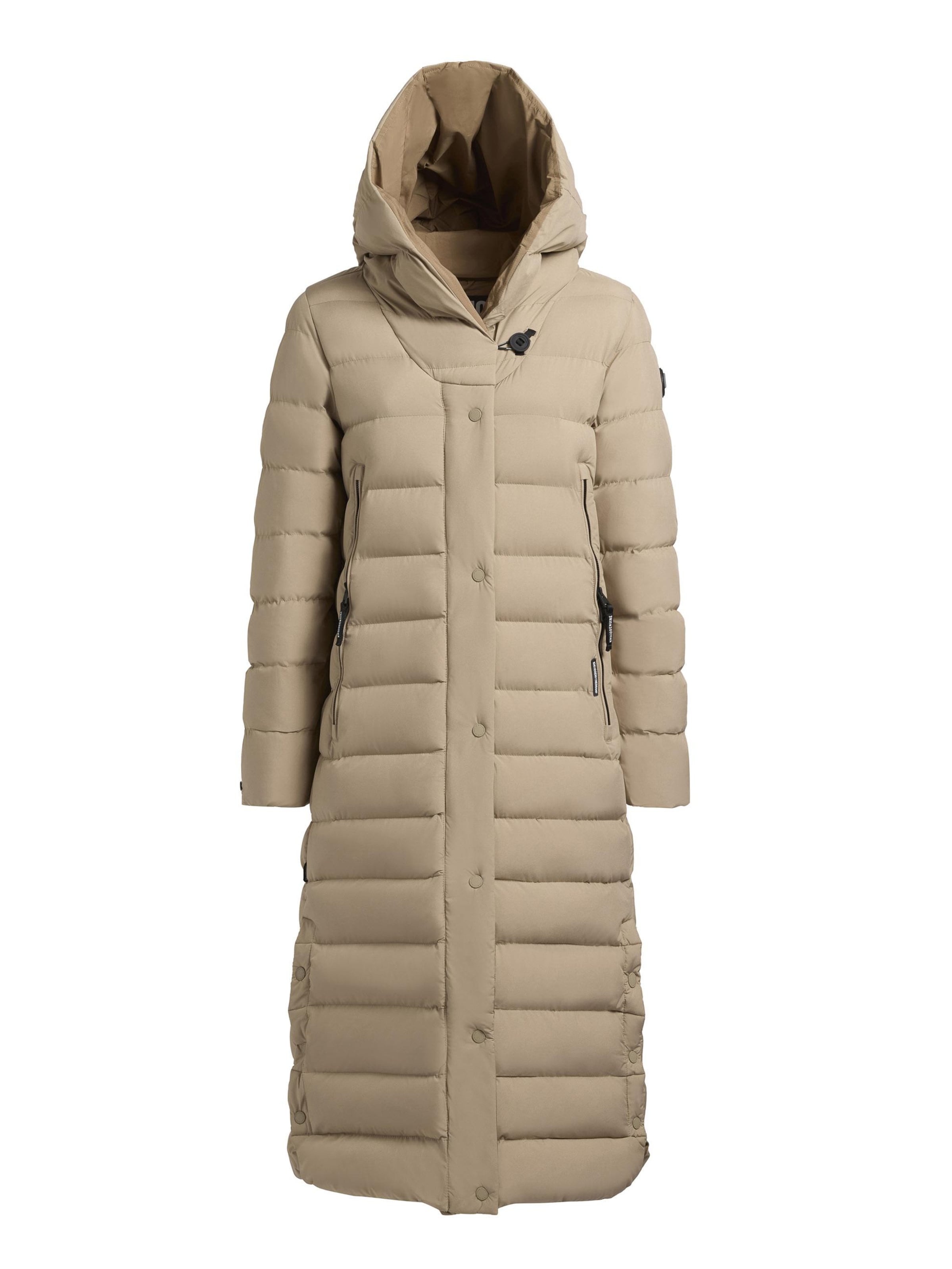 khujo Winter coat 'Teiva' in Beige: front