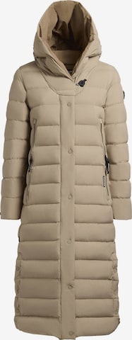 Manteau d’hiver 'Teiva2' khujo en beige : devant