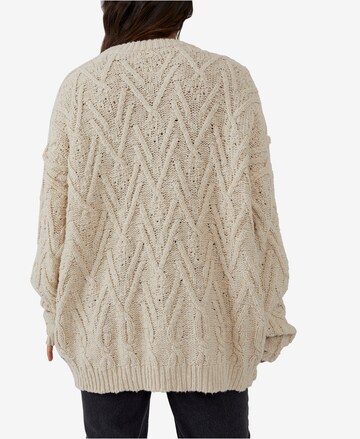 Free People Sweter 'ISLA' w kolorze beżowy