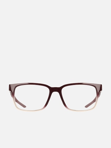 NIKE Sunglasses 'Burgundy Crush/Moon Particle' in Red: front