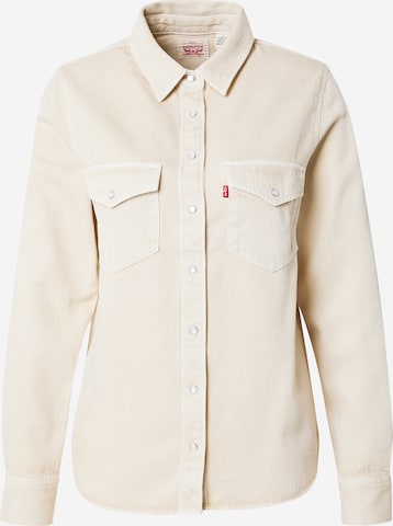 smėlio LEVI'S ® Palaidinė 'Essential Western Shirt': priekis